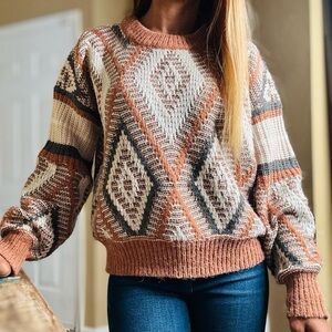 POL Chunky Knit sweater size small